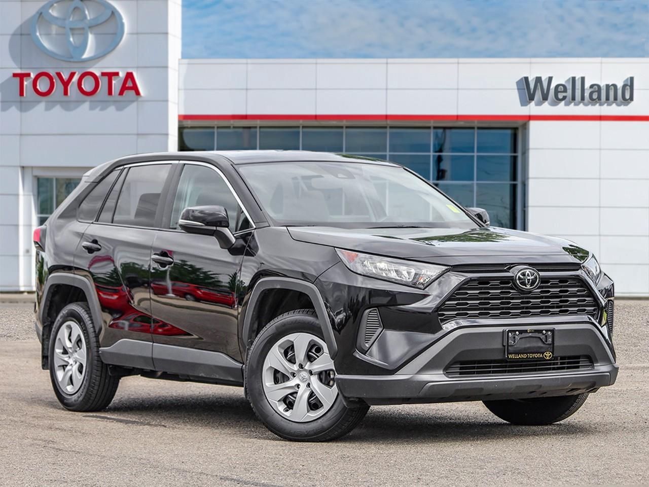Used 2025 Toyota RAV4 LE NO ACCIDENTS-HEATED CLOTH SEATS-LANE ASSIST-BACK UP CAMERA- for sale in Welland, ON