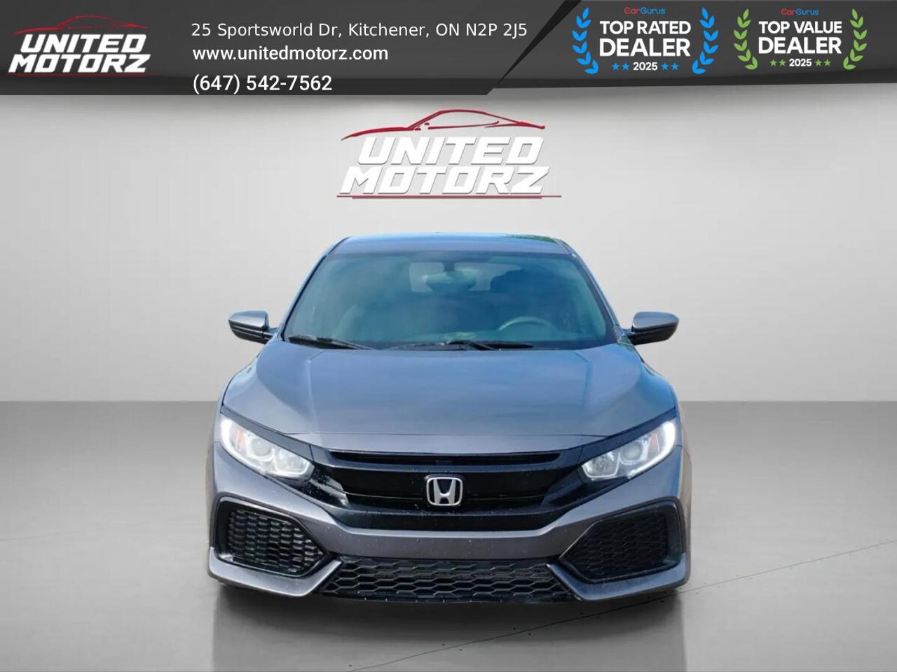2017 Honda Civic LX MAN ~SAFETY CERTIFIED~ NO ACCIDENTS~ Photo
