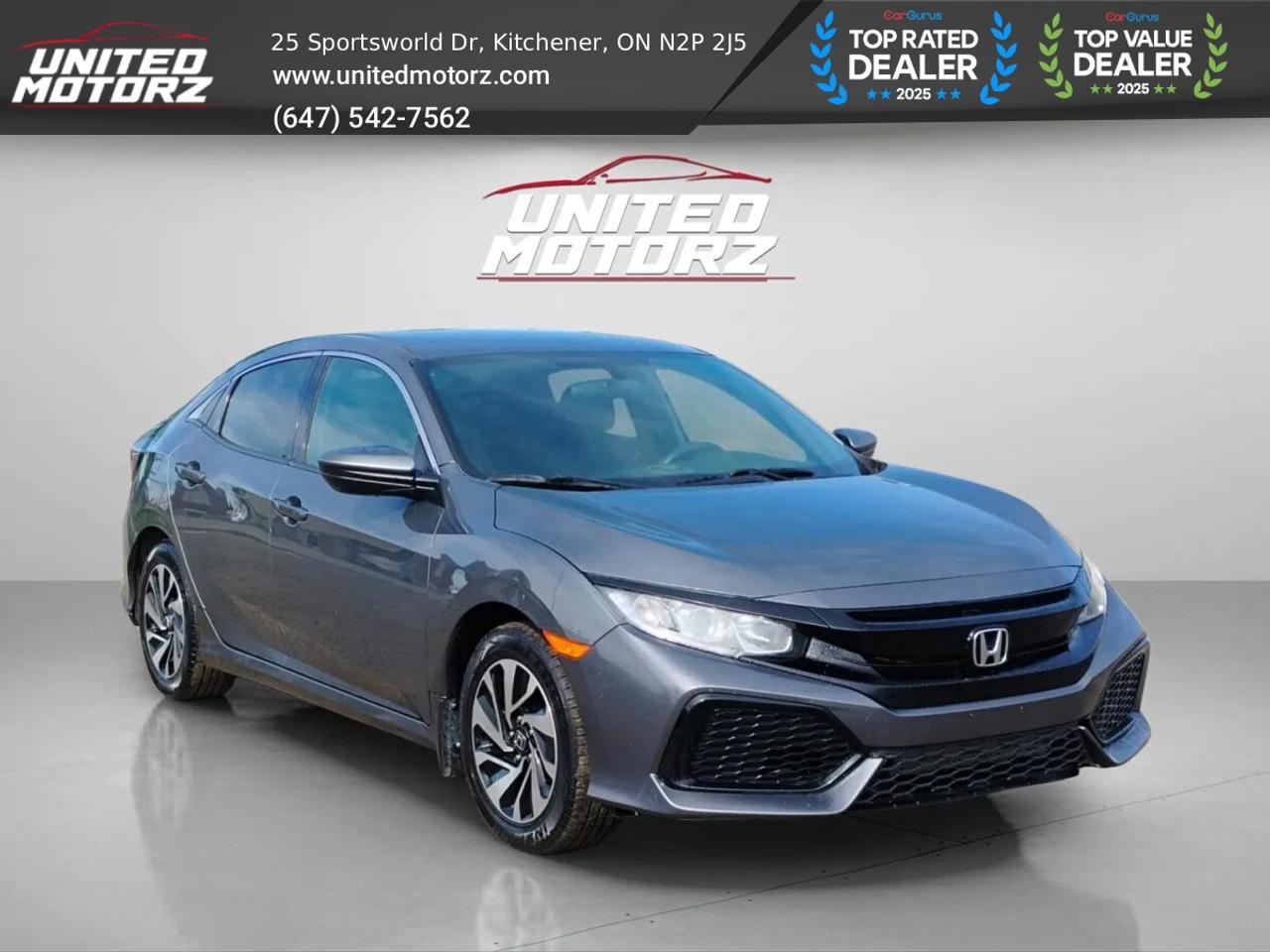 2017 Honda Civic LX MAN ~SAFETY CERTIFIED~ NO ACCIDENTS~ Photo