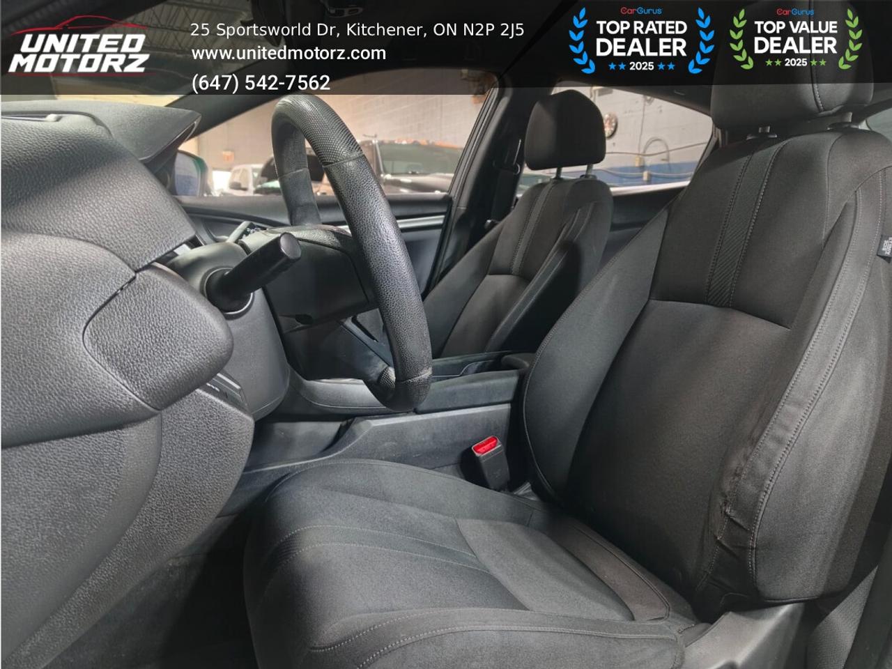 2017 Honda Civic LX MAN ~SAFETY CERTIFIED~ NO ACCIDENTS~ Photo