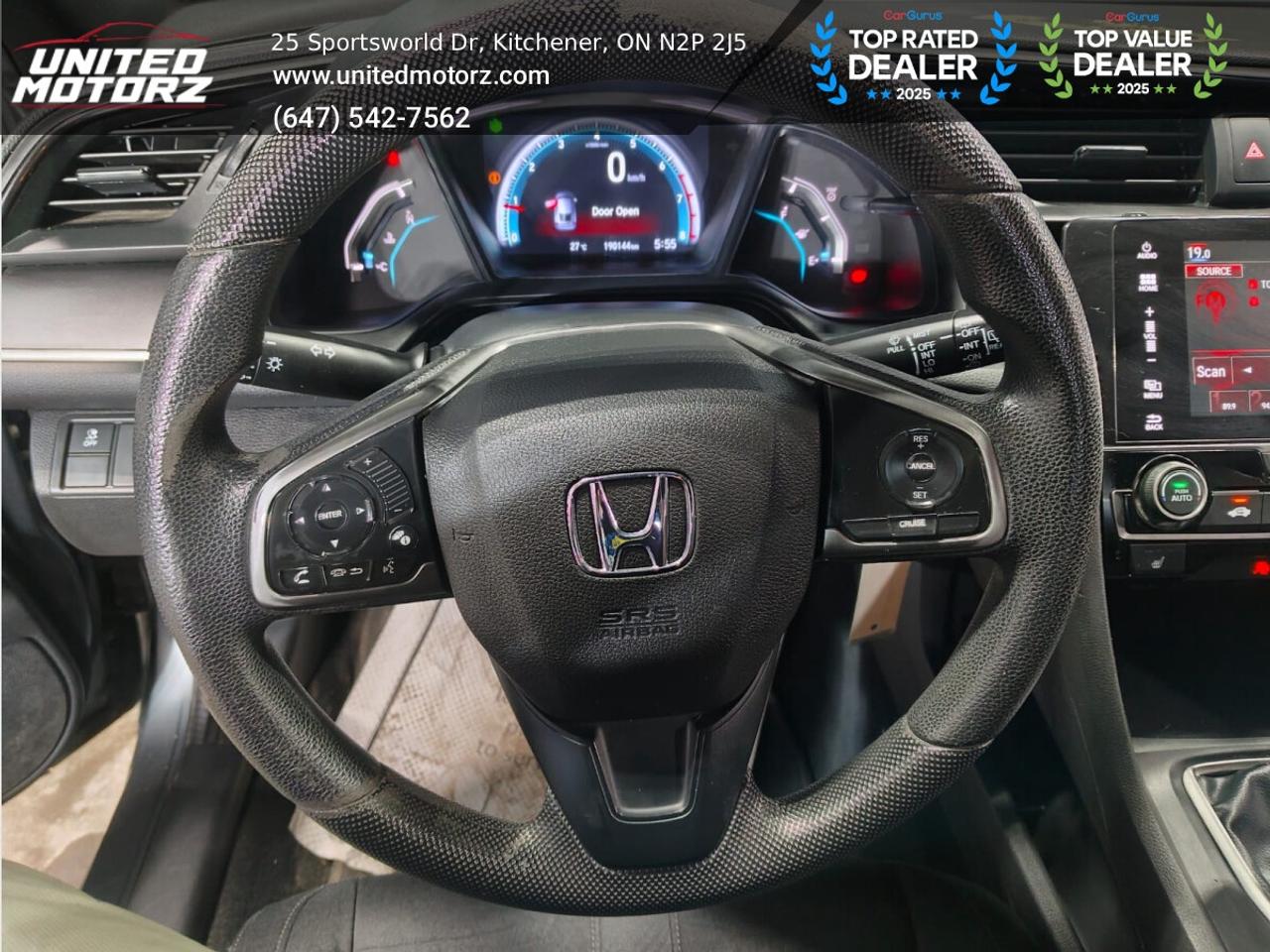 2017 Honda Civic LX MAN ~SAFETY CERTIFIED~ NO ACCIDENTS~ Photo