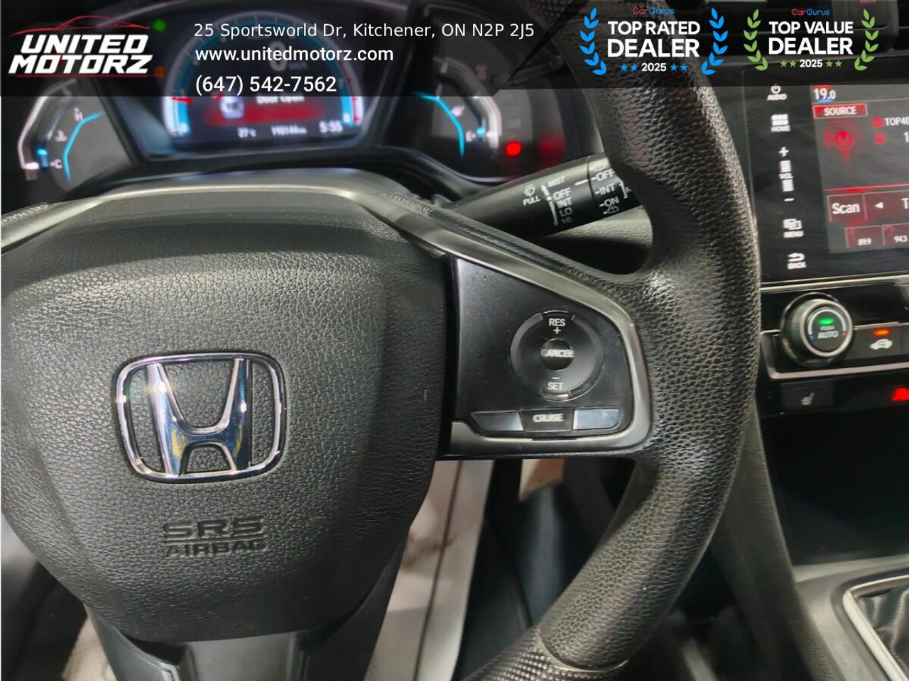 2017 Honda Civic LX MAN ~SAFETY CERTIFIED~ NO ACCIDENTS~ Photo