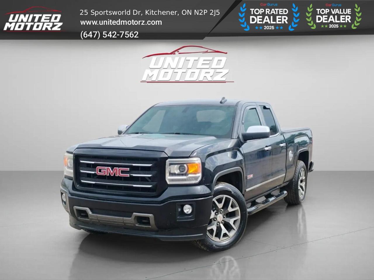 2015 GMC Sierra 1500 SLE DOUBLE CAB~SAFETY CERTIFIED~ NO ACCIDENTS Photo0