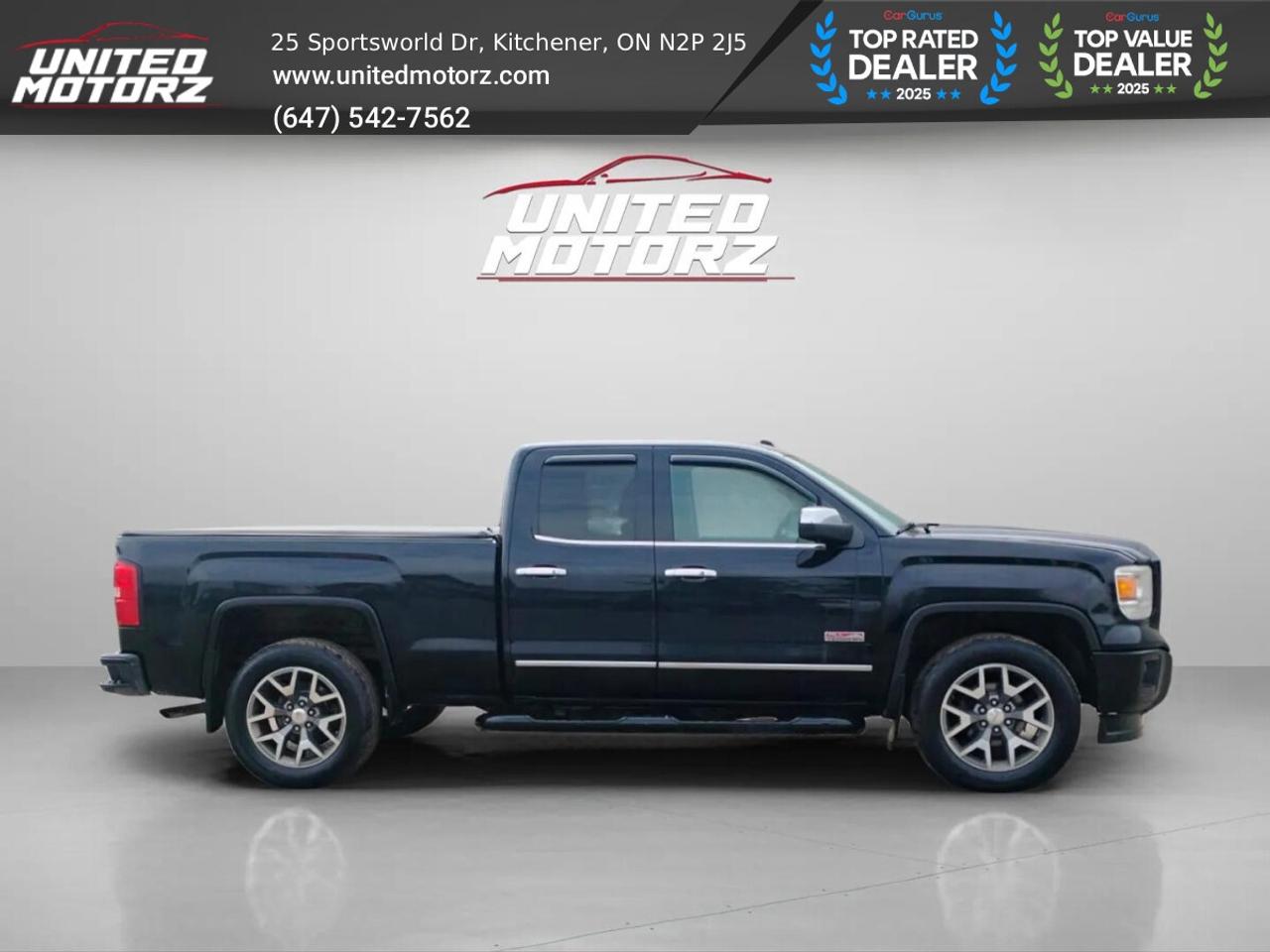 2015 GMC Sierra 1500 SLE DOUBLE CAB~SAFETY CERTIFIED~ NO ACCIDENTS Photo3