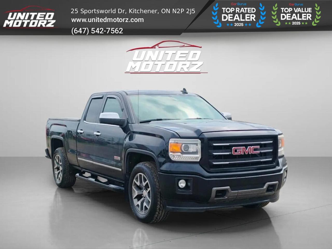 2015 GMC Sierra 1500 SLE DOUBLE CAB~SAFETY CERTIFIED~ NO ACCIDENTS Photo