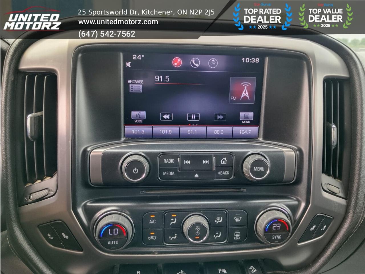 2015 GMC Sierra 1500 SLE DOUBLE CAB~SAFETY CERTIFIED~ NO ACCIDENTS Photo