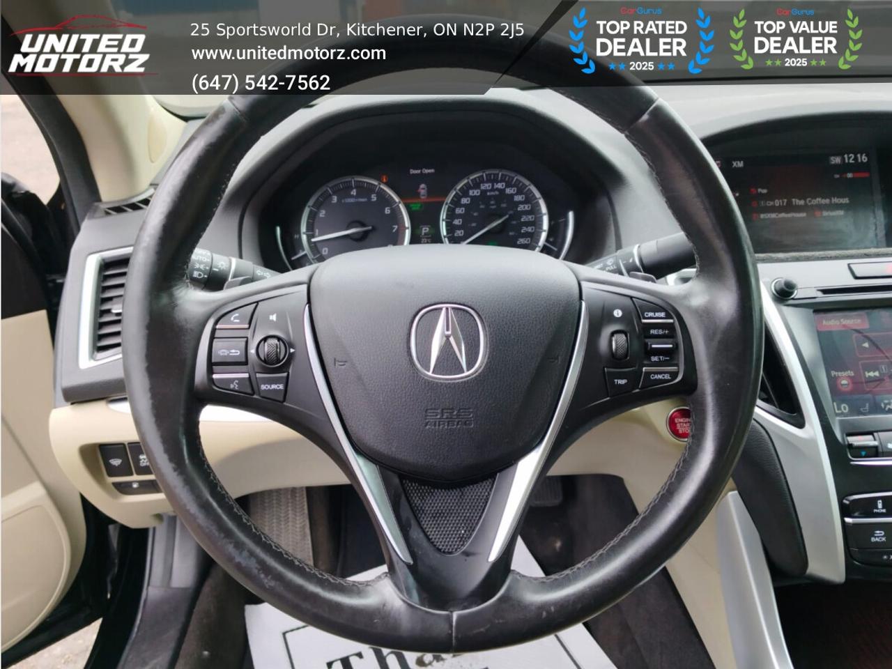 2015 Acura TLX SH-AWD CREAM LEATHER SEATS~SAFETY CERTIFIED~ Photo