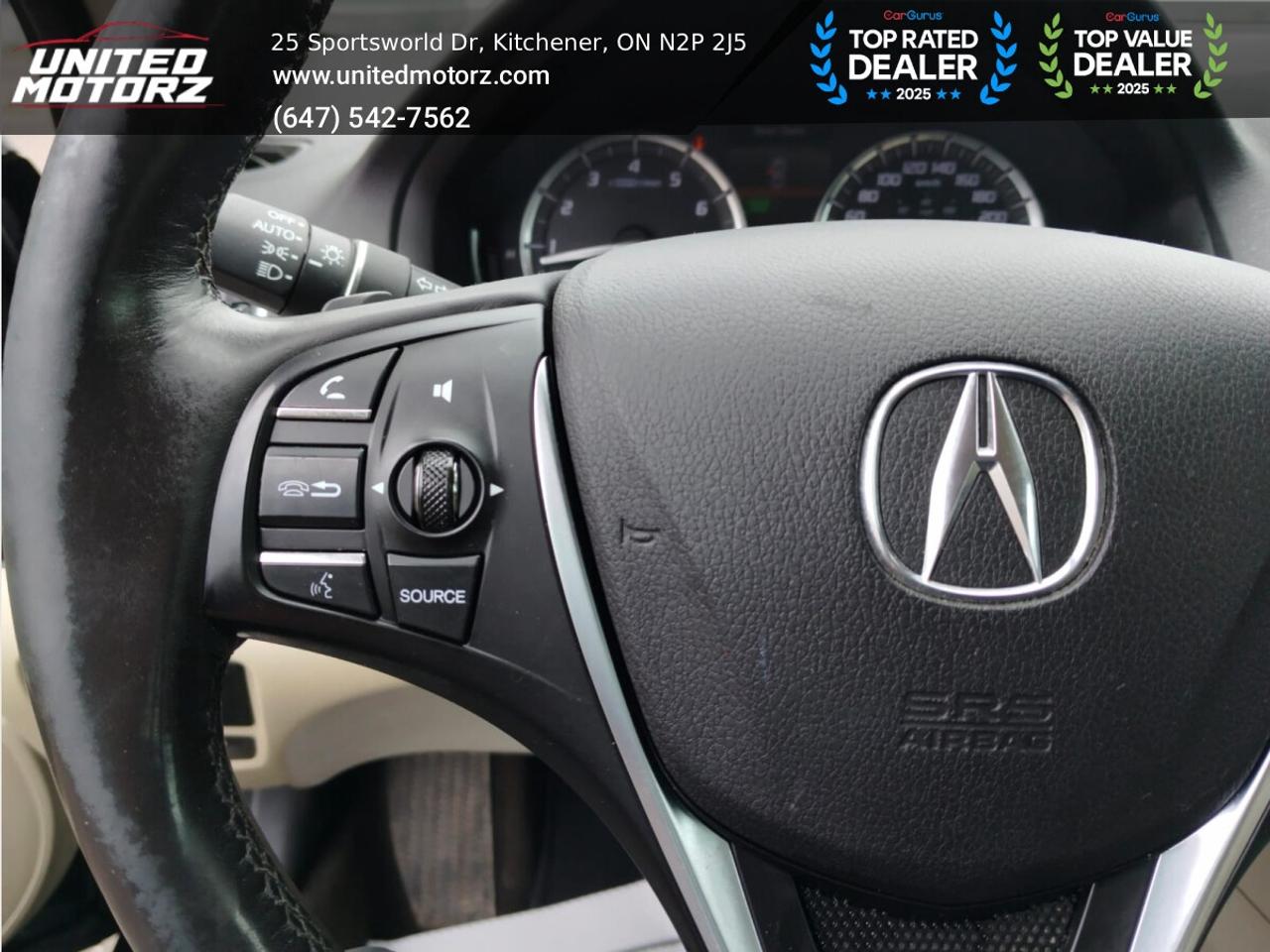 2015 Acura TLX SH-AWD CREAM LEATHER SEATS~SAFETY CERTIFIED~ Photo