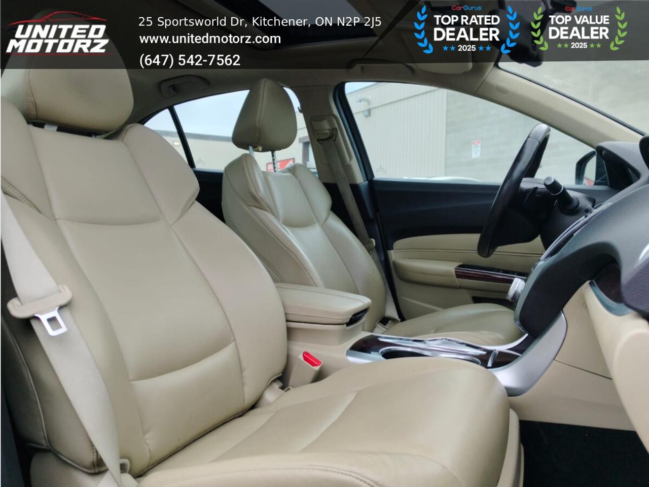 2015 Acura TLX SH-AWD CREAM LEATHER SEATS~SAFETY CERTIFIED~ Photo