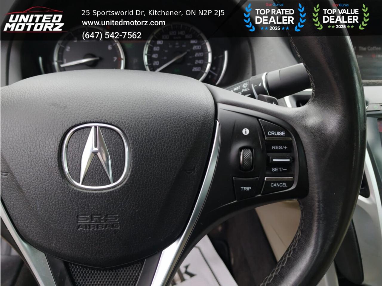 2015 Acura TLX SH-AWD CREAM LEATHER SEATS~SAFETY CERTIFIED~ Photo