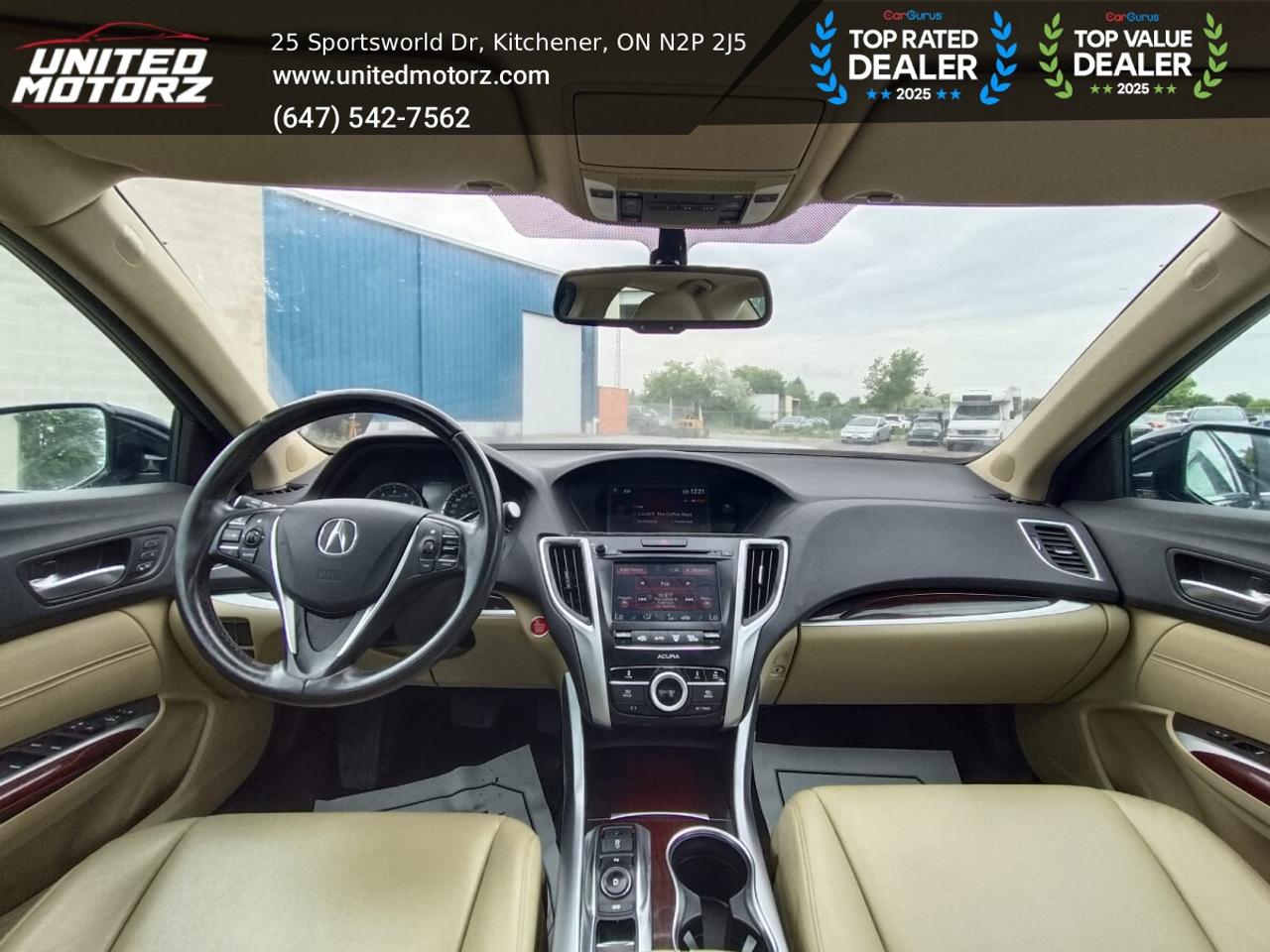 2015 Acura TLX SH-AWD CREAM LEATHER SEATS~SAFETY CERTIFIED~ Photo