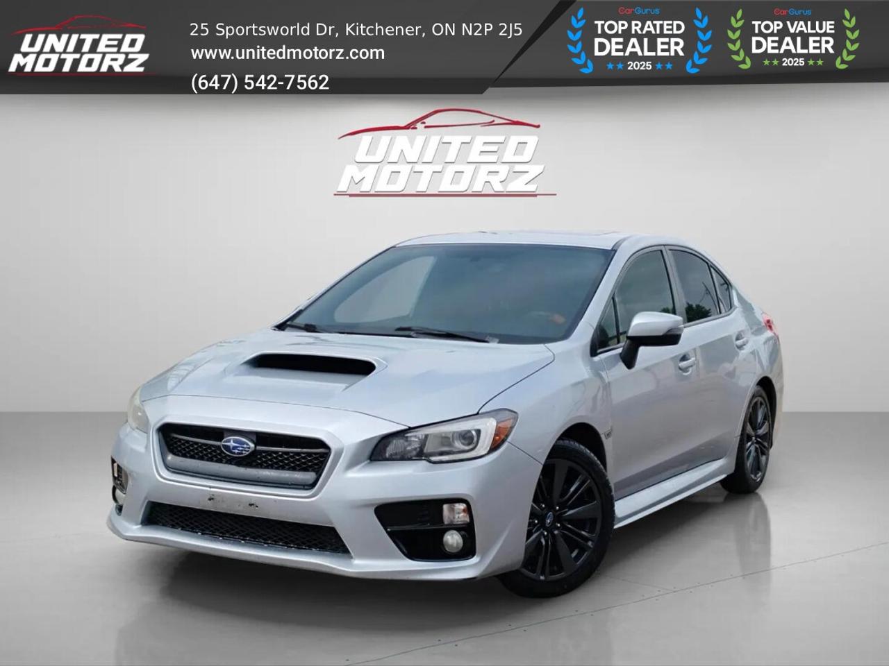 2017 Subaru WRX SPORT MAN ~SAFETY CERTIFIED~ NO ACCIDENTS~ 28 SERV Photo