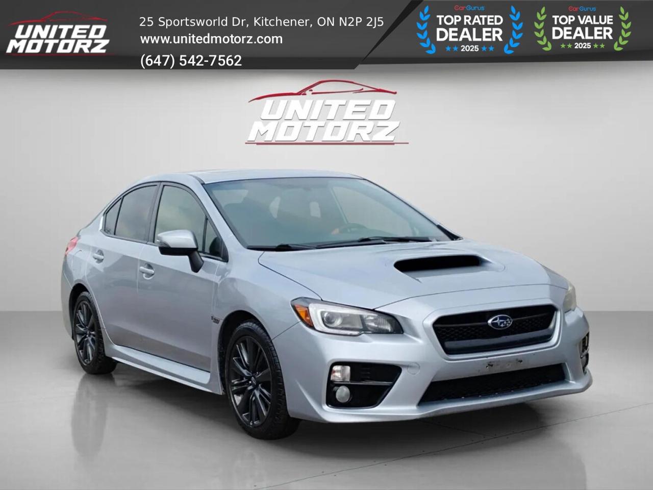 2017 Subaru WRX SPORT MAN ~SAFETY CERTIFIED~ NO ACCIDENTS~ 28 SERV Photo