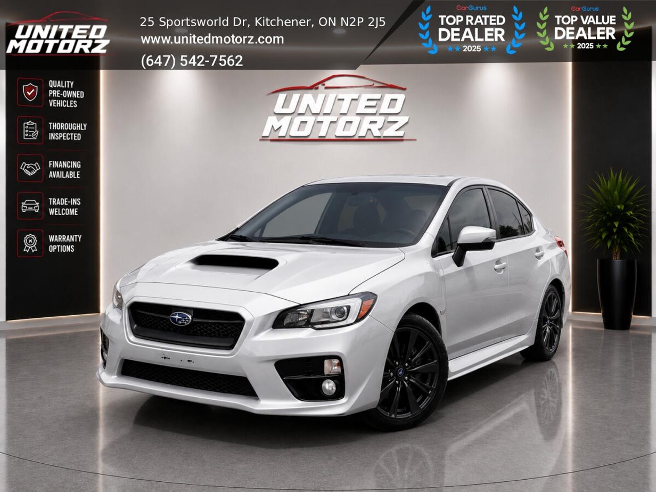 2017 Subaru WRX SPORT MAN ~SAFETY CERTIFIED~ NO ACCIDENTS~ 28 SERV Photo