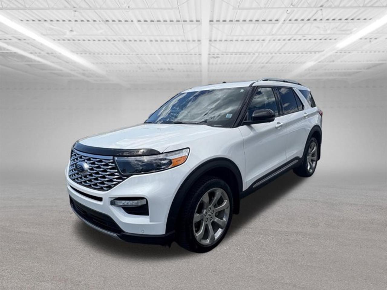 2020 Ford Explorer Platinum WellMaintained, Fully Loaded, Ready to Go!Experience luxury, capability, and comfort in this 2020 Ford Explorer Platinum with 200,000 km of careful, consistent highway driving. This toptrim SUV has been meticulously maintained, runs smoothly, and offers all the premium features you expect from the Platinum line.Highlights:3.0L EcoBoost V6 powerful, smooth, and efficientPremium leather interior with heated & cooled seatsTwinpanel moonroofAdvanced safety suite (adaptive cruise, lane assist, 360 camera)Bang & Olufsen premium audioAWD for confident yearround drivingThis Explorer delivers luxury and reliability at a great value. Perfect for families, commuters, or anyone needing a refined, capable SUV.Take it for a drive today youll be impressed.