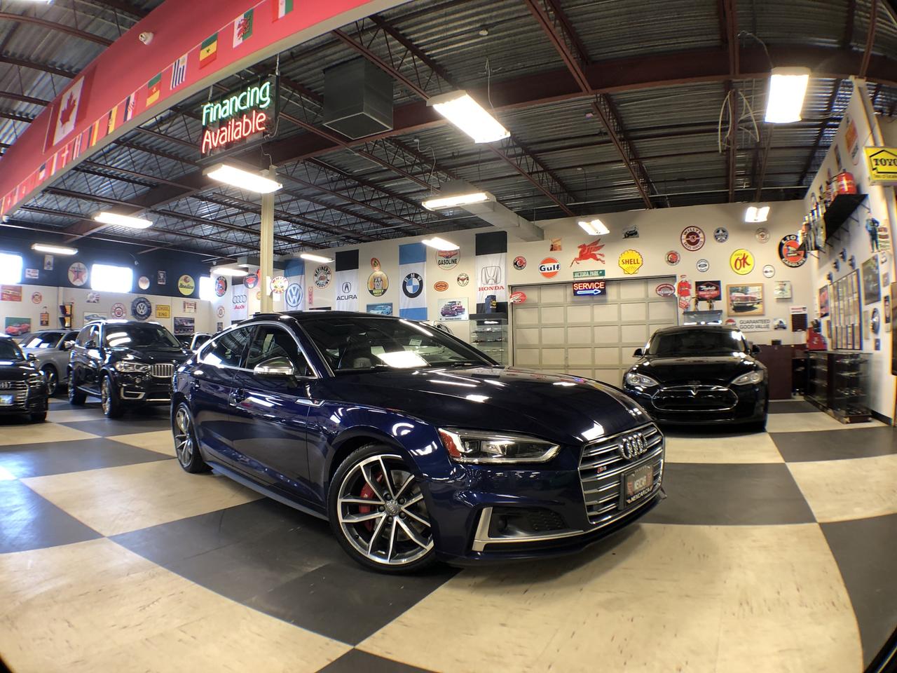 2018 Audi S5 TECHNIK AWD LEATHER PAN/ROOF NAV B/SPOT COOLED SEA
