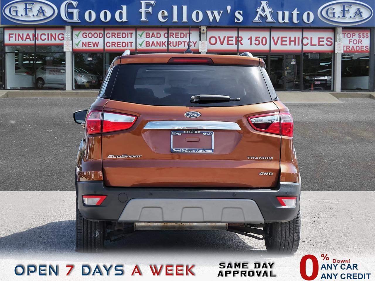 2018 Ford EcoSport TITANIUM MODEL, AWD, LEATHER SEATS, SUNROOF, REARV Photo4