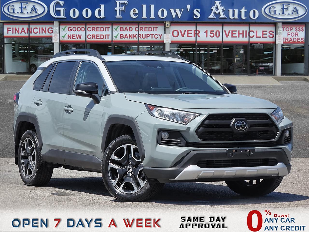 2021 Toyota RAV4 RAV4 TRAIL, AWD, LEATHER SEATS, SUNROOF, NAVIGATIO Photo0