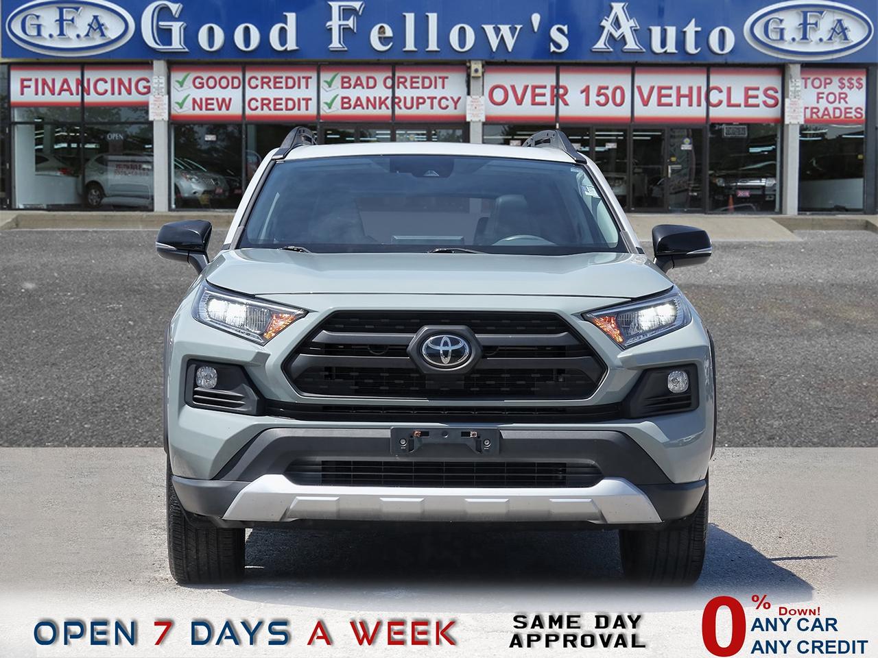 2021 Toyota RAV4 RAV4 TRAIL, AWD, LEATHER SEATS, SUNROOF, NAVIGATIO Photo