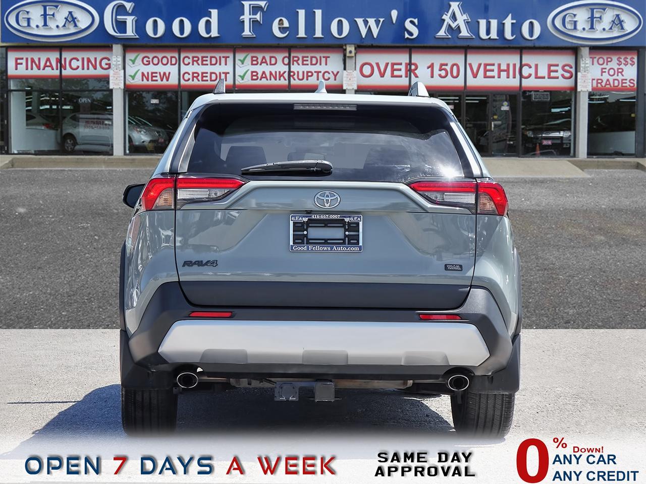 2021 Toyota RAV4 RAV4 TRAIL, AWD, LEATHER SEATS, SUNROOF, NAVIGATIO Photo
