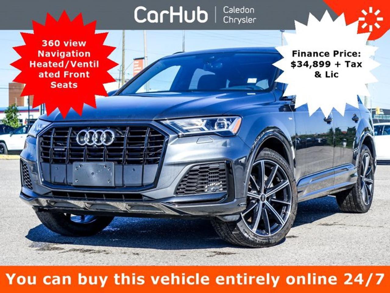 2022 Audi Q7 Progressiv 55 TFSI quattro 3.0L Turbocharged V6 Mild Hybrid | 7-Passenger Seating | Panoramic Sunroof Photo