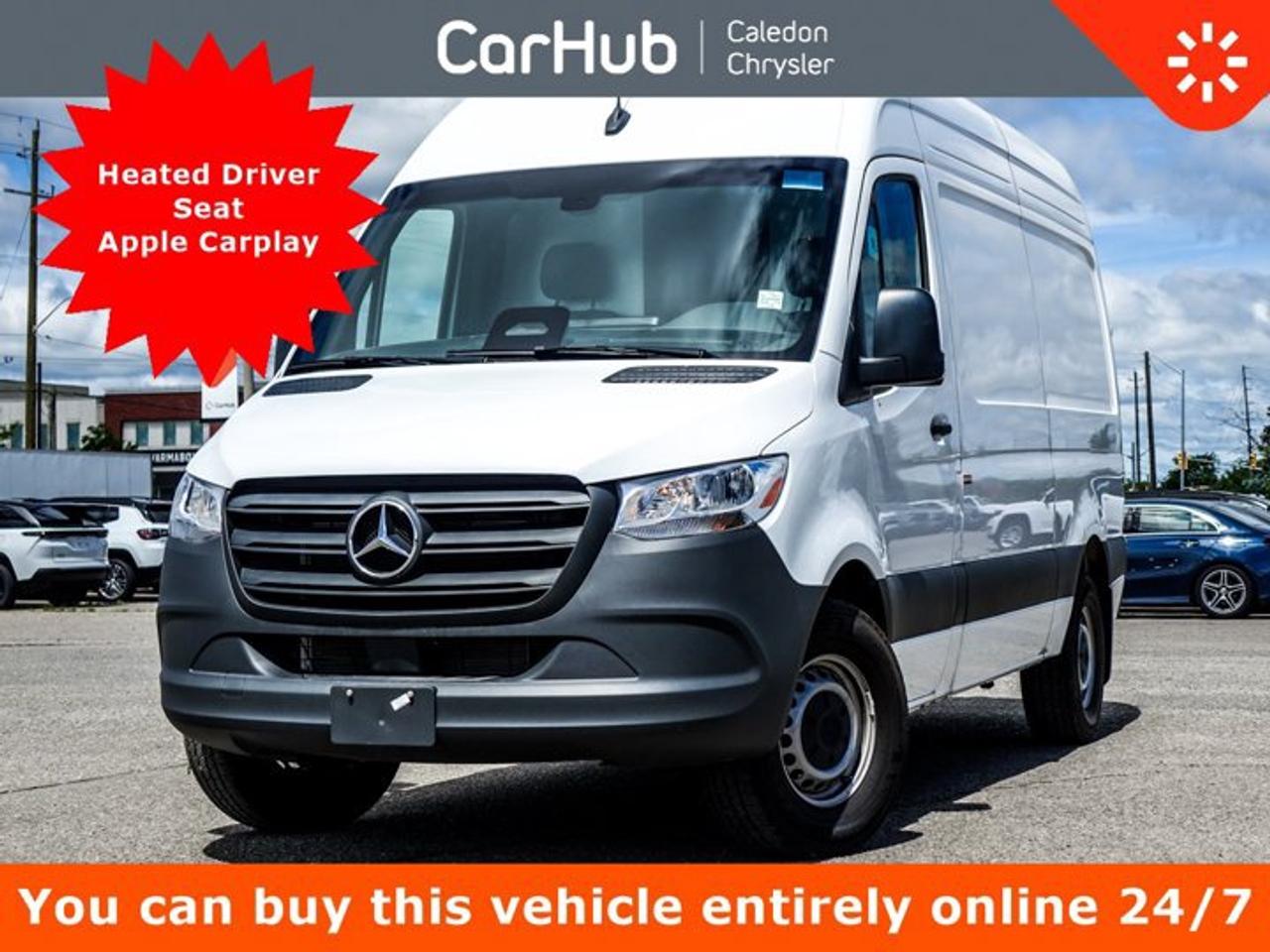 <p>Great Price<br />No Accidents,<br />Certified Pre-Owned,</p><p>Only 3,030 km! This Mercedes-Benz Sprinter Cargo Van 2500 Standard Roof I4 Diesel 144 delivers a Intercooled Turbo Diesel I-4 2.0 L/119 engine powering this Automatic transmission. Wheels: 6.5J x 16 Steel, Wheels w/Hub Covers, Urethane Gear Shifter Material.Our advertised prices are for consumers (i.e. end users) only.</p><p> </p><p>This vehicle is in excellent condition and has passed a multi point inspection. Vehicle detailed.</p><p> </p><p>This Mercedes-Benz Sprinter Cargo Van 2500 Standard Roof I4 Diesel 144 Comes Equipped with These Options </p><p>Back-Up Camera</p><p>Heated Driver Seat</p><p>Active Brake Assist</p><p>Bluetooth Wireless Phone Connectivity</p><p>Cruise Control w/Steering Wheel Controls</p><p>Trip Computer, Transmission: 9G-TRONIC Automatic, Transmission w/Sequential Shift Control w/Steering Wheel Controls and Oil Cooler, Trailer Wiring Harness, Tire Specific Low Tire Pressure Warning, Tire Brand Unspecified, Tailgate/Rear Door Lock Included w/Power Door Locks, Strut Front Suspension w/Transverse Leaf Springs, Streaming Audio.</p><p> </p><p>Drive Happy with CarHub<br />*** All-inclusive, upfront prices -- no haggling, negotiations, pressure, or games</p><p>*** Purchase or lease a vehicle and receive a $1000 CarHub Rewards card for service</p><p>*** Purchase this vehicle fully online on CarHub websites</p><p> </p><p>Transparency Statement<br />USED VEHICLES: Online prices and payments are for finance purchases -- please note there is a $850 safety certification fee. if not Certified, then as per OMVIC Regulations the vehicle is deemed to be not drivable and Not Certified. Cash purchases for used vehicles have a $2,350 surcharge which includes the safety certification (the finance price + $2,350). NEW VEHICLES: New financed vehicles are subject to an $ 850 Processing Fee. New cars priced at over $100,000 including add-ons or accessories are subject to the additional federal luxury tax. While every effort is taken to avoid errors, technical or human error can occur, so please confirm vehicle features, options, materials, and other specs with your CarHub representative. This can easily be done by calling us or by visiting us at the dealership. CarHub used vehicles come standard with 1 key. If we receive more than one key from the previous owner, we include them with the vehicle. Additional keys may be purchased at the time of sale. Ask your Product Advisor for more details. Payments are only estimates derived from a standard term/rate on approved credit. Terms, rates and payments may vary. Prices, rates and payments are subject to change without notice. Please see our website for more details.</p><p> </p>