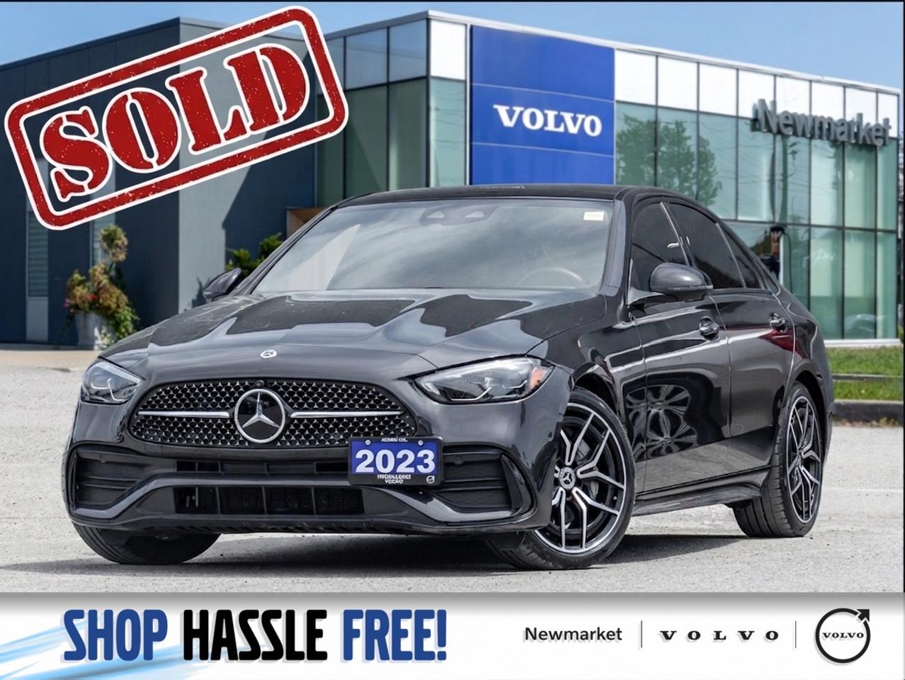 2023 Mercedes-Benz C-Class C 300 4MATIC Sedan SUPER LOW KM  AMG WHEELS Photo0
