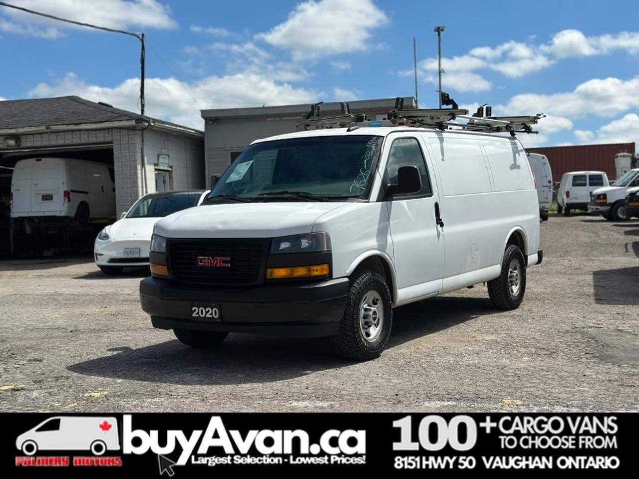 2020 GMC Savana Cargo Van Savana 2500 Racks Divider Shelves Photo
