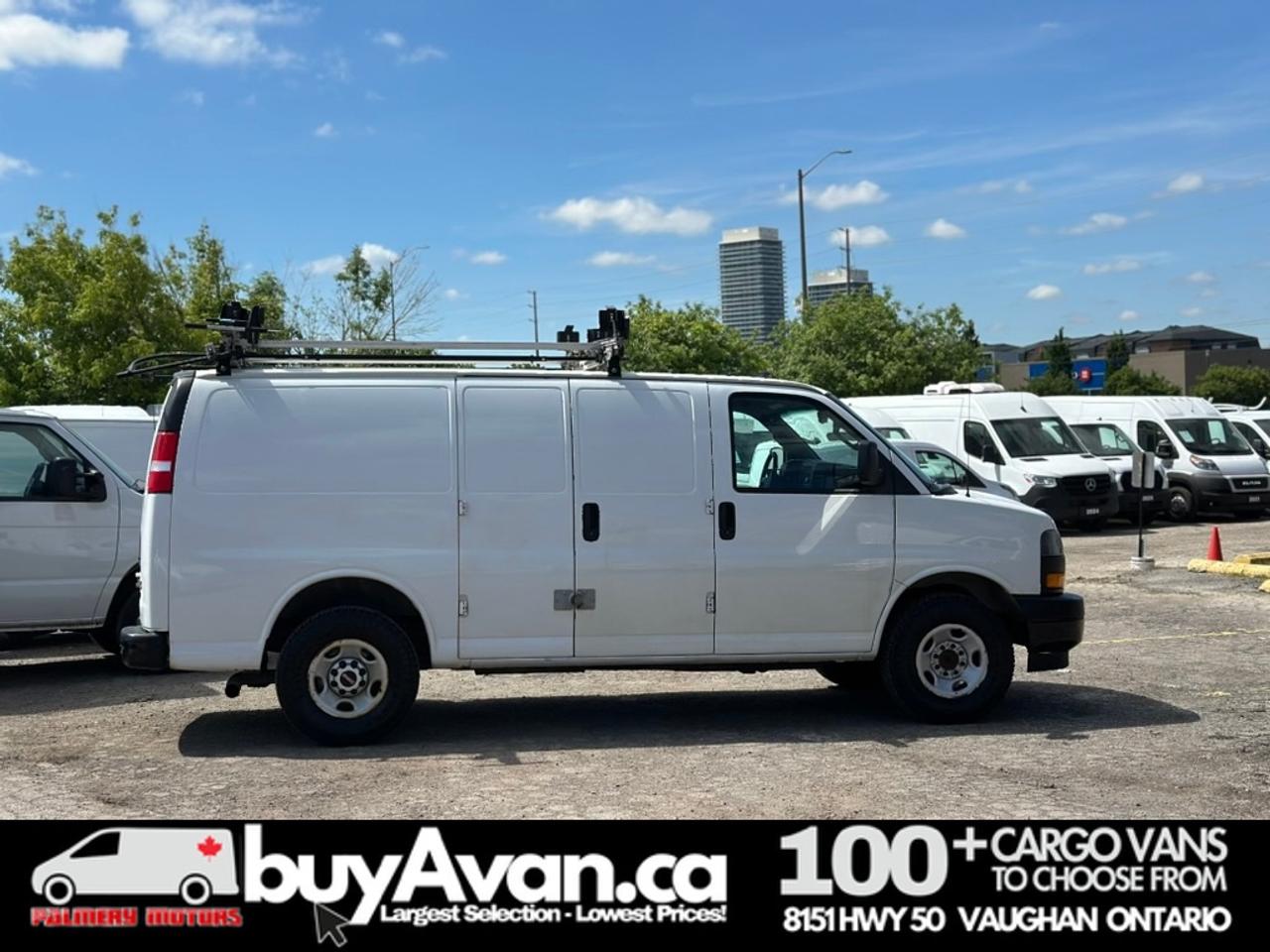 2020 GMC Savana Cargo Van Savana 2500 Racks Divider Shelves Photo