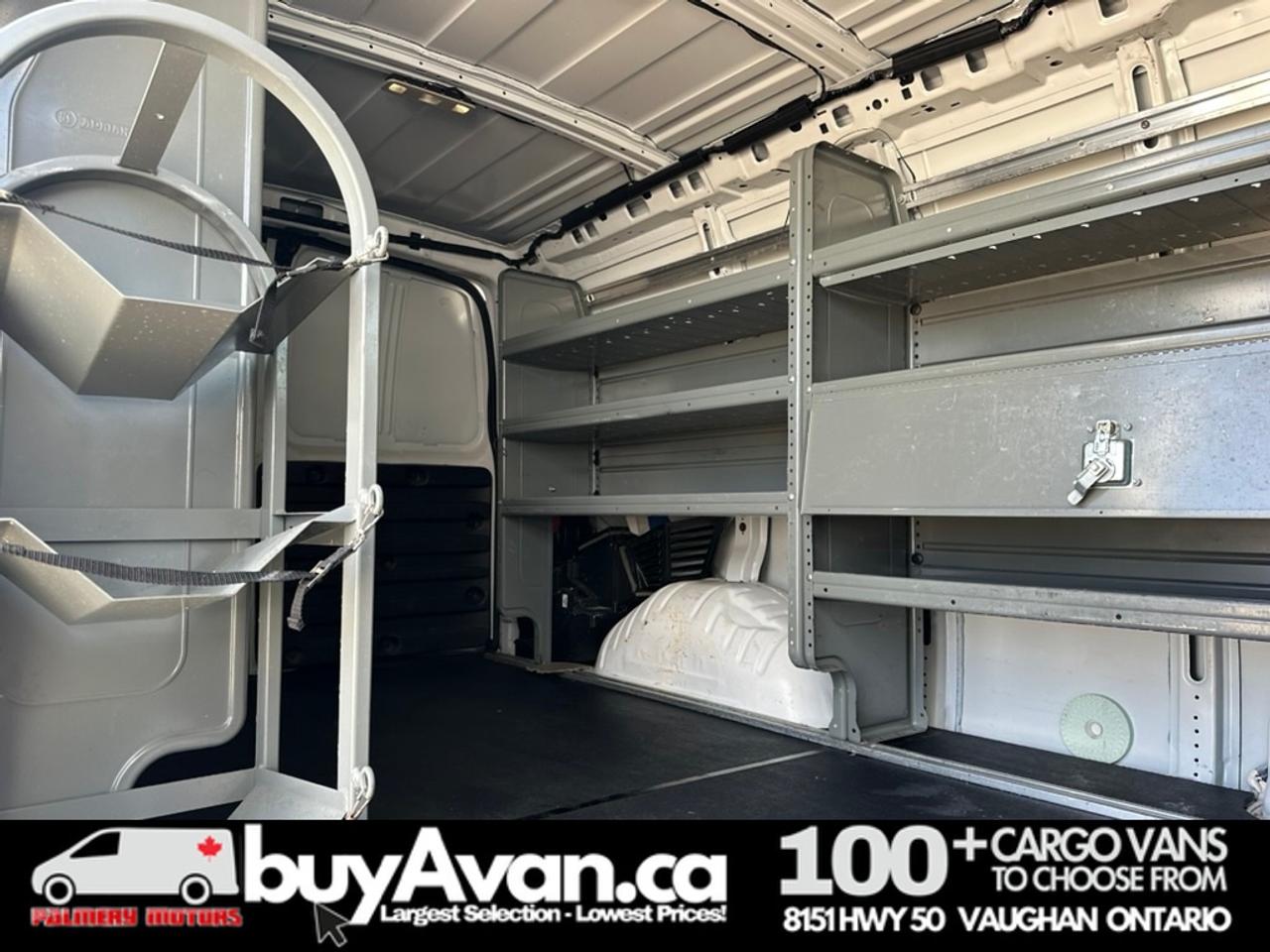 2020 GMC Savana Cargo Van Savana 2500 Racks Divider Shelves Photo
