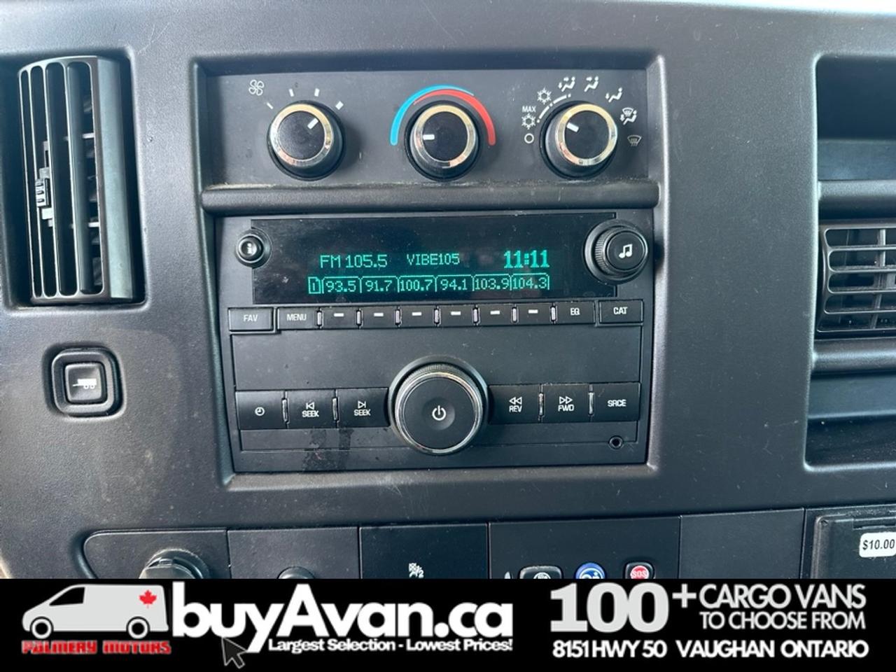 2020 GMC Savana Cargo Van Savana 2500 Racks Divider Shelves Photo