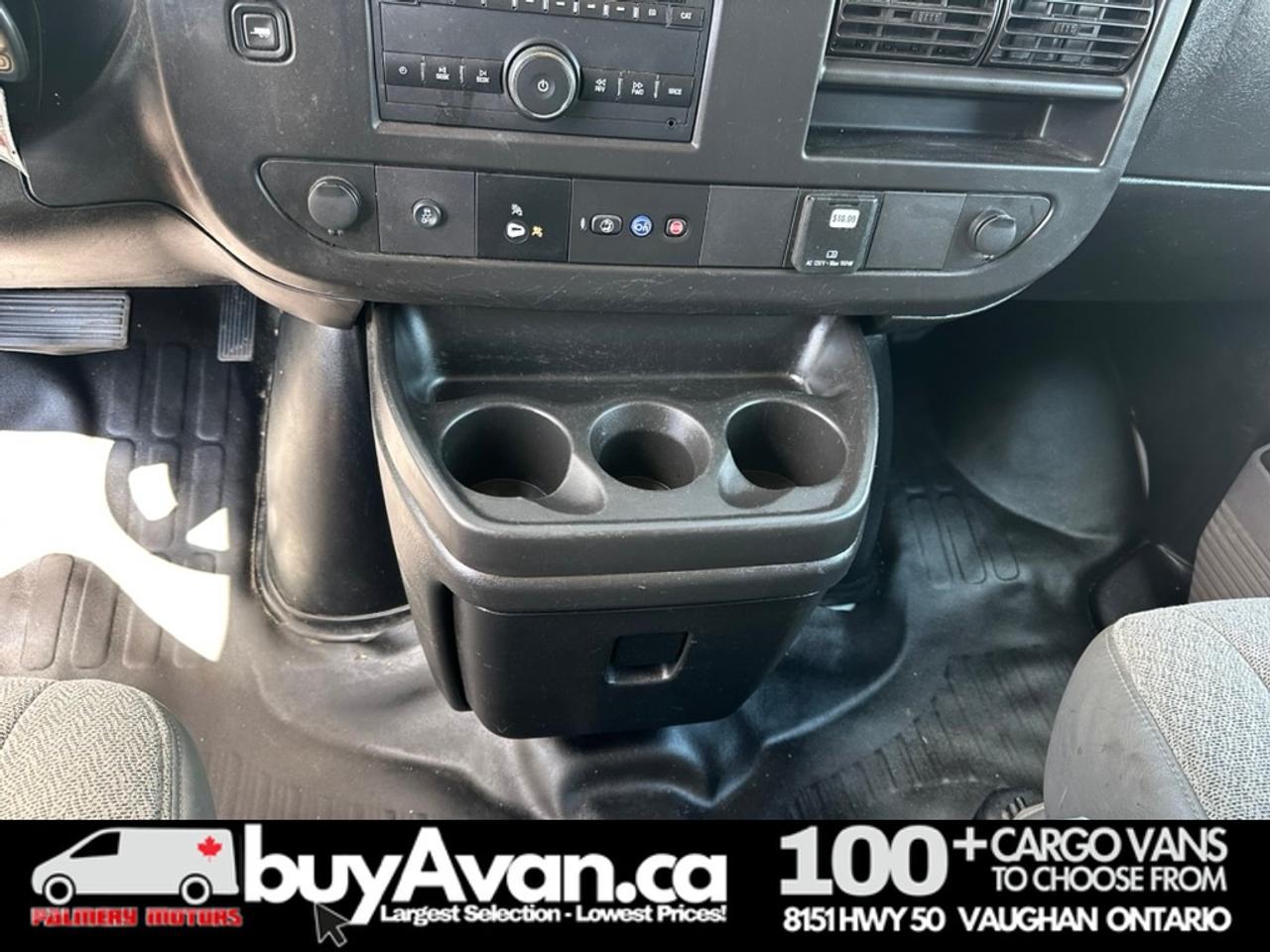 2020 GMC Savana Cargo Van Savana 2500 Racks Divider Shelves Photo