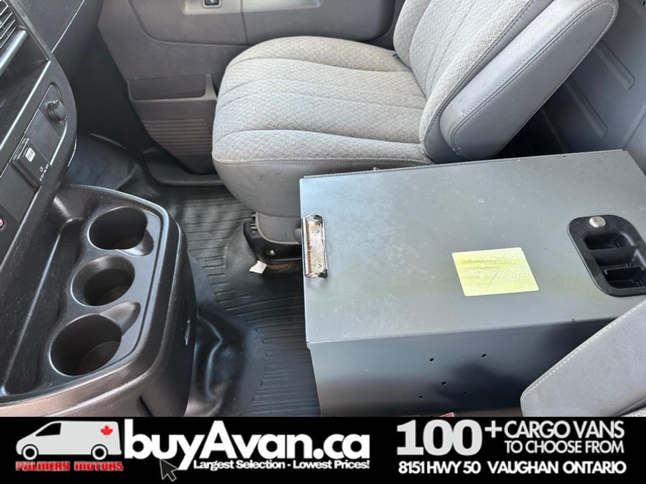 2020 GMC Savana Cargo Van Savana 2500 Racks Divider Shelves Photo