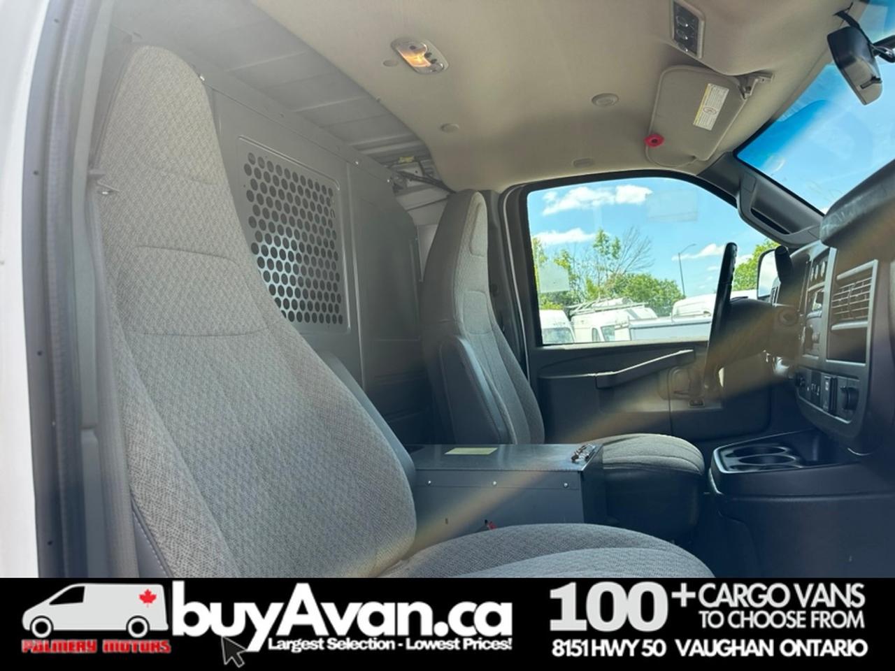 2020 GMC Savana Cargo Van Savana 2500 Racks Divider Shelves Photo