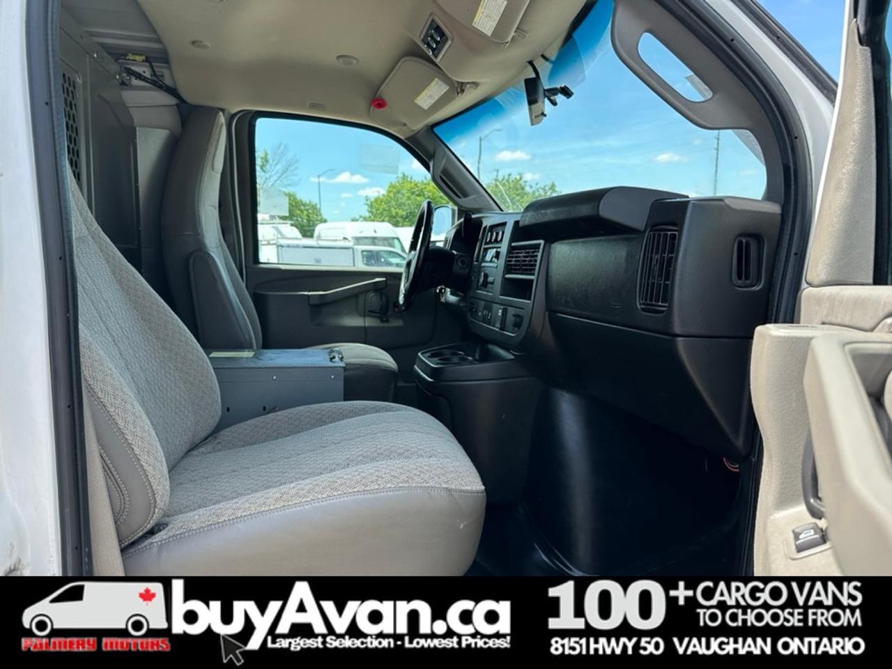 2020 GMC Savana Cargo Van Savana 2500 Racks Divider Shelves Photo
