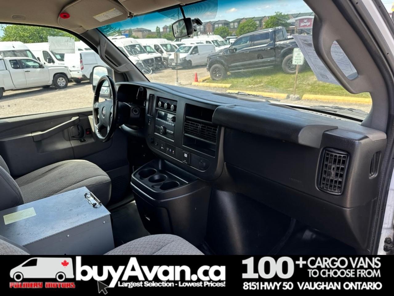 2020 GMC Savana Cargo Van Savana 2500 Racks Divider Shelves Photo