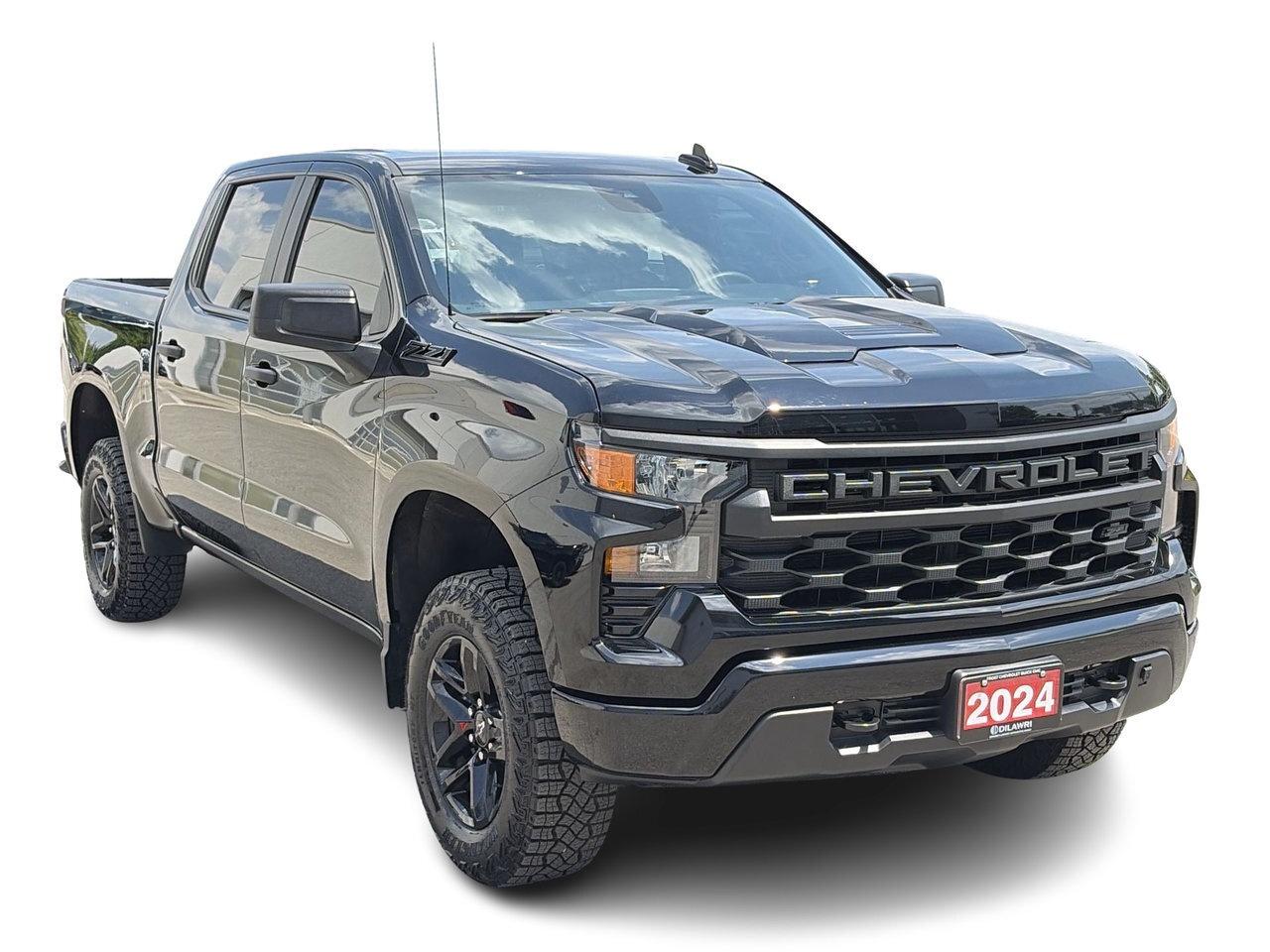 2024 Chevrolet Silverado 1500 Crew Cab Short Box 4-Wheel Drive Custom Trail Boss Photo2