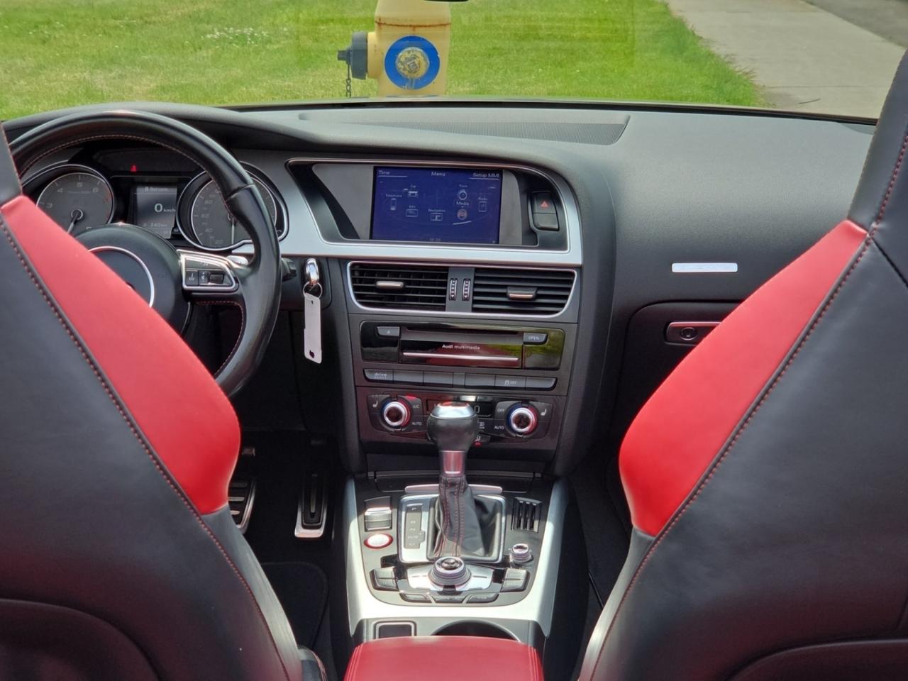 2017 Audi S5 CONVERTIBLE * NO ACCIDENTS / RED INTERIOR / FLAT B Photo