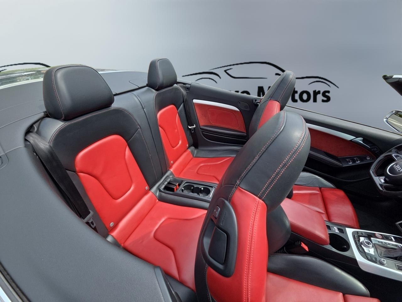 2017 Audi S5 CONVERTIBLE * NO ACCIDENTS / RED INTERIOR / FLAT B Photo