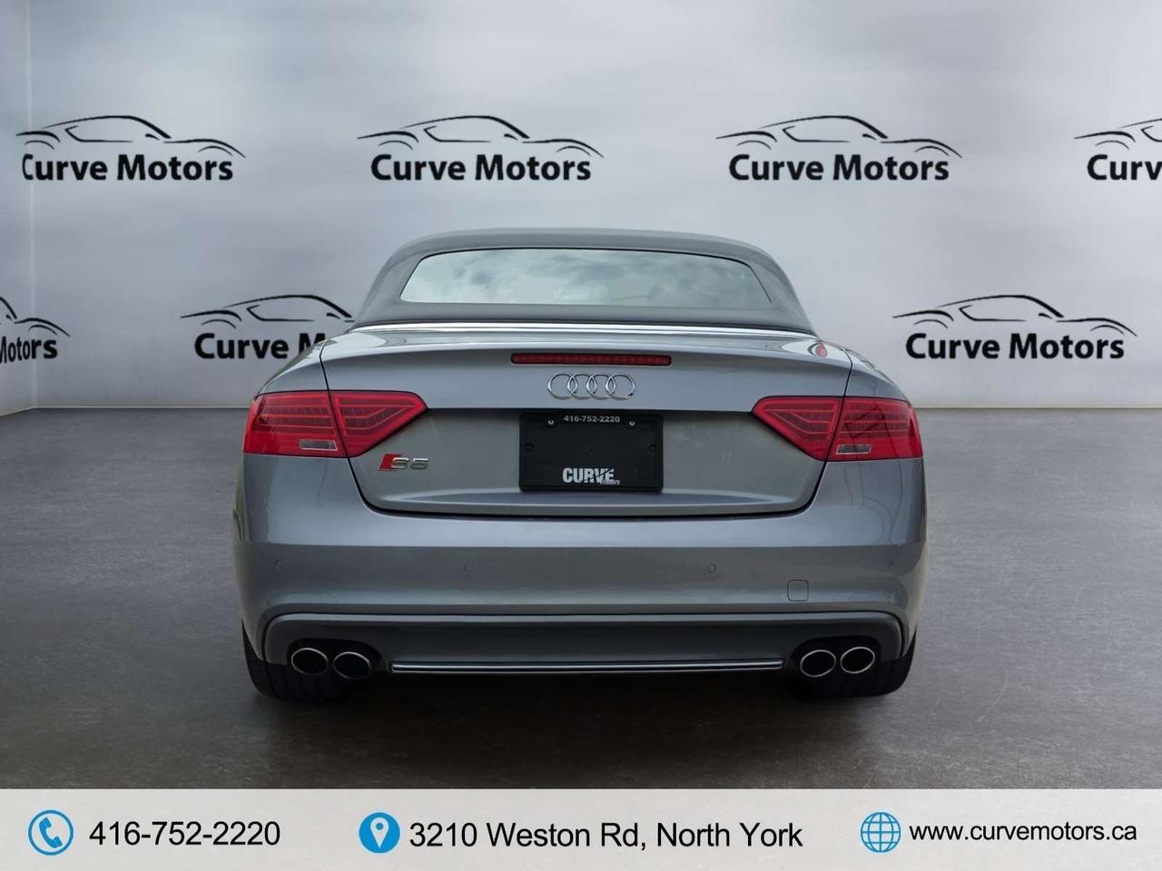 2017 Audi S5 CONVERTIBLE * NO ACCIDENTS / RED INTERIOR / FLAT BOTTOM STEERING Photo