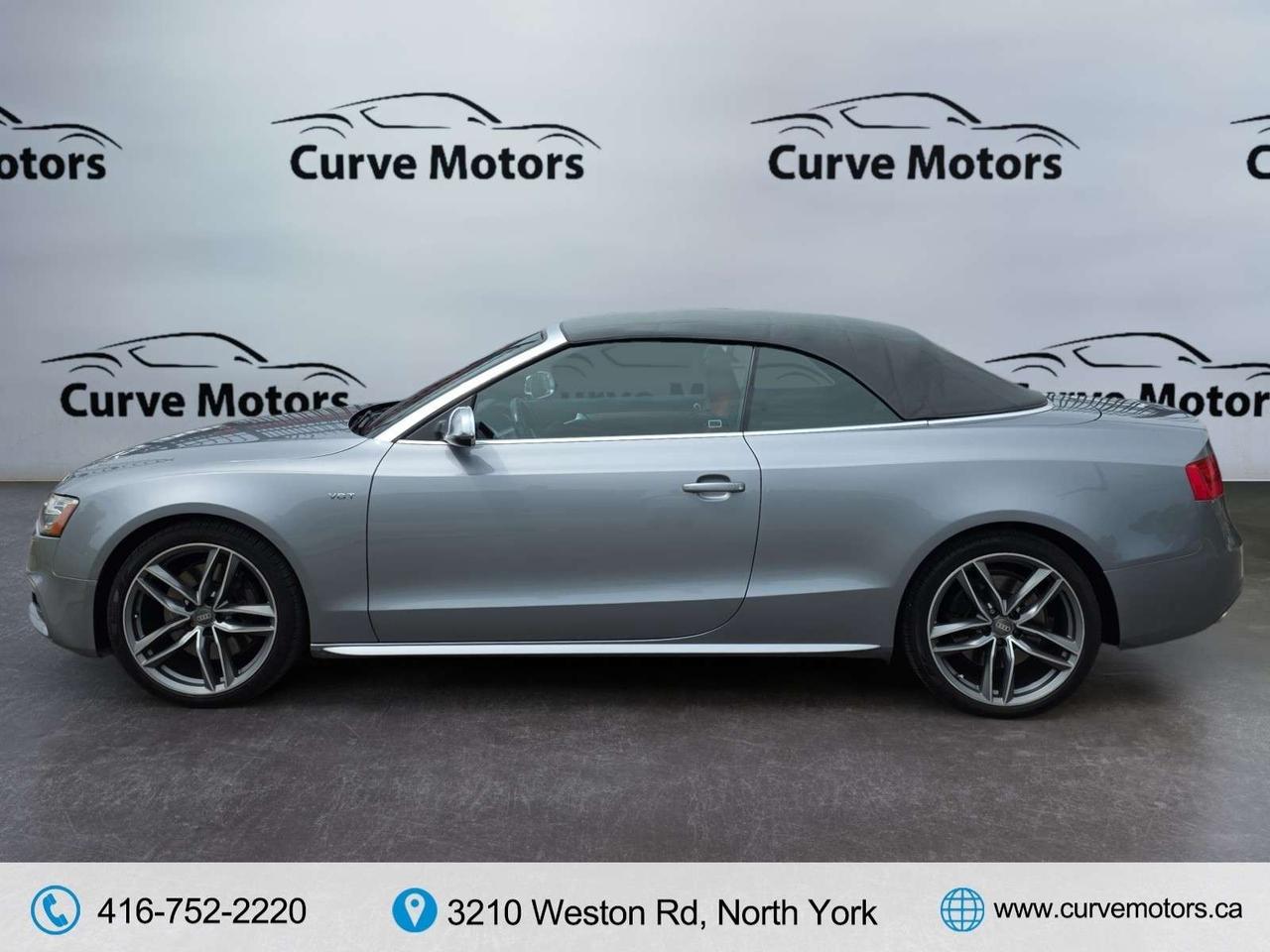 2017 Audi S5 CONVERTIBLE * NO ACCIDENTS / RED INTERIOR / FLAT BOTTOM STEERING Photo