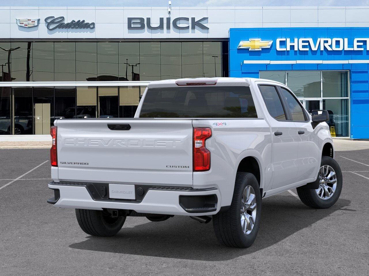 2026 Chevrolet Silverado 1500 4WD Crew Cab 147  Custom Courtesy Vehicle Photo