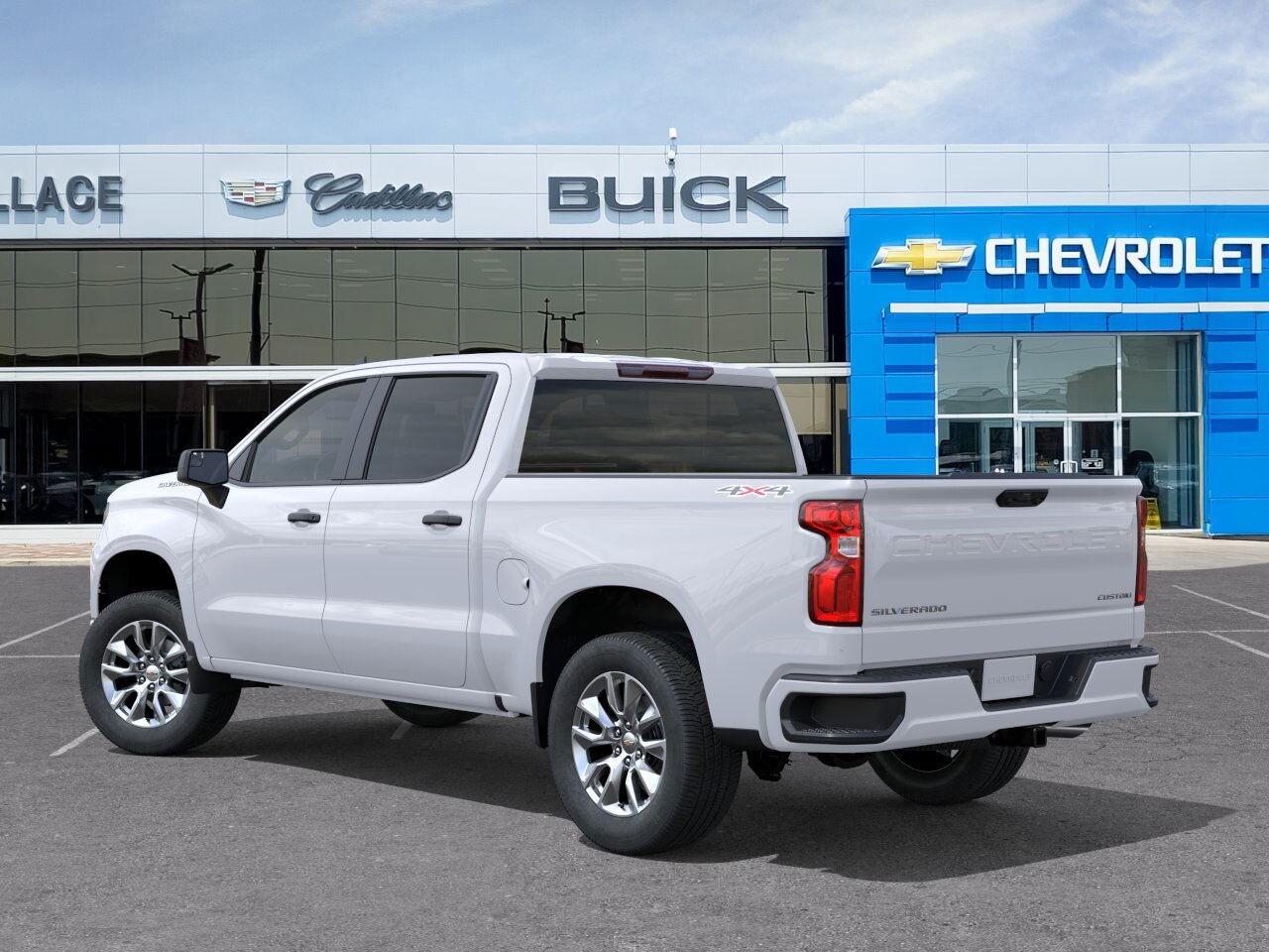 2026 Chevrolet Silverado 1500 4WD Crew Cab 147  Custom Courtesy Vehicle Photo