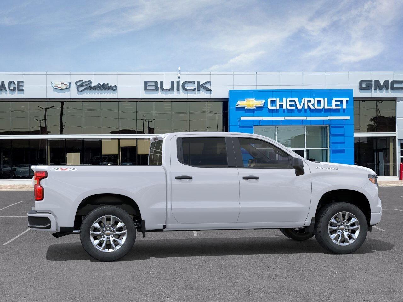 2026 Chevrolet Silverado 1500 4WD Crew Cab 147  Custom Courtesy Vehicle Photo