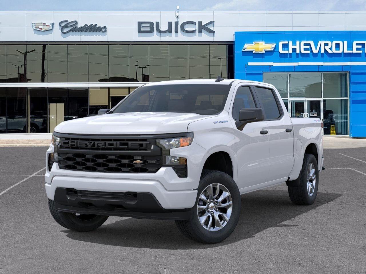 2026 Chevrolet Silverado 1500 4WD Crew Cab 147  Custom Courtesy Vehicle Photo