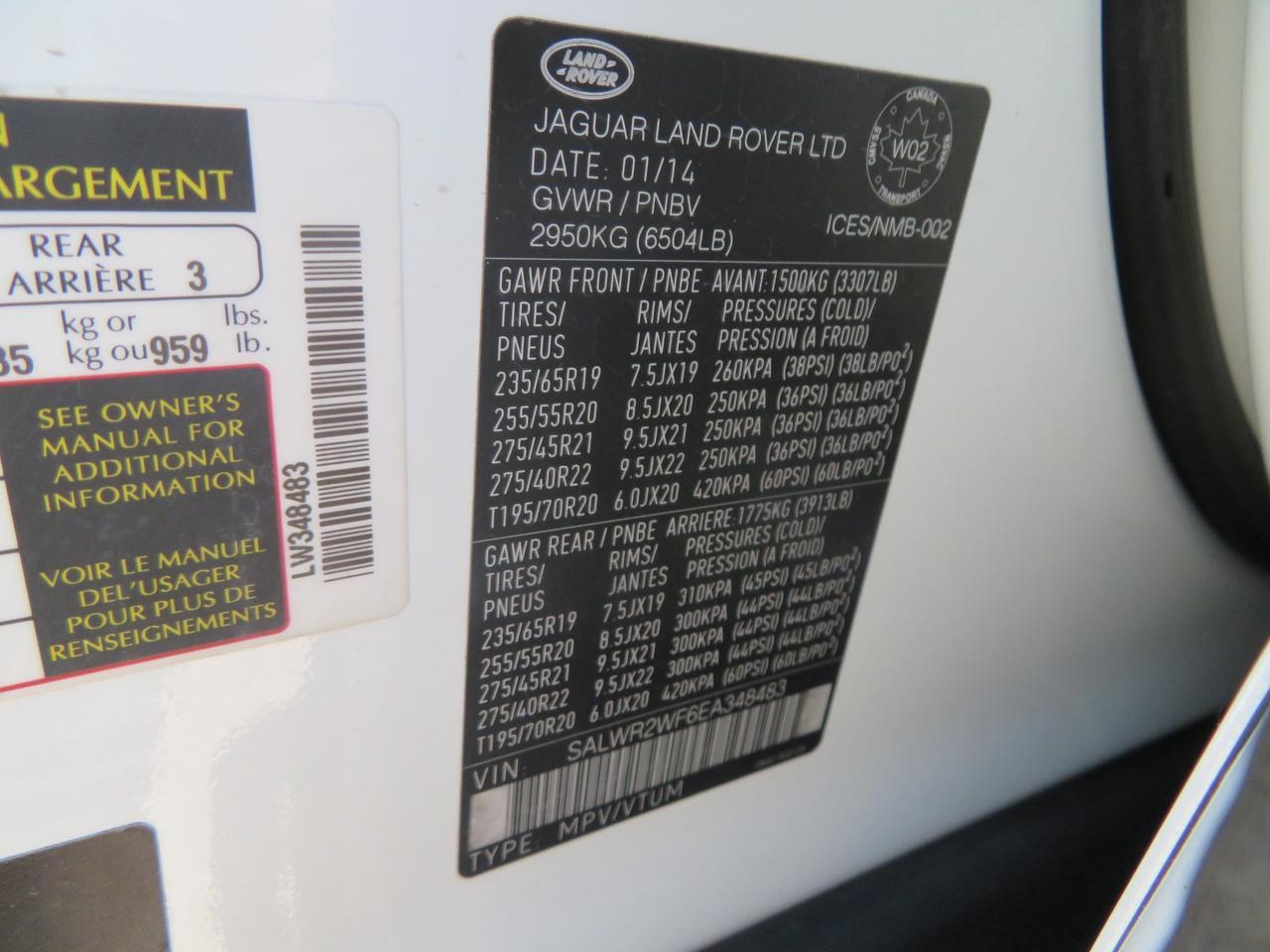 2014 Land Rover Range Rover Sport 4WD 4dr HSE Photo