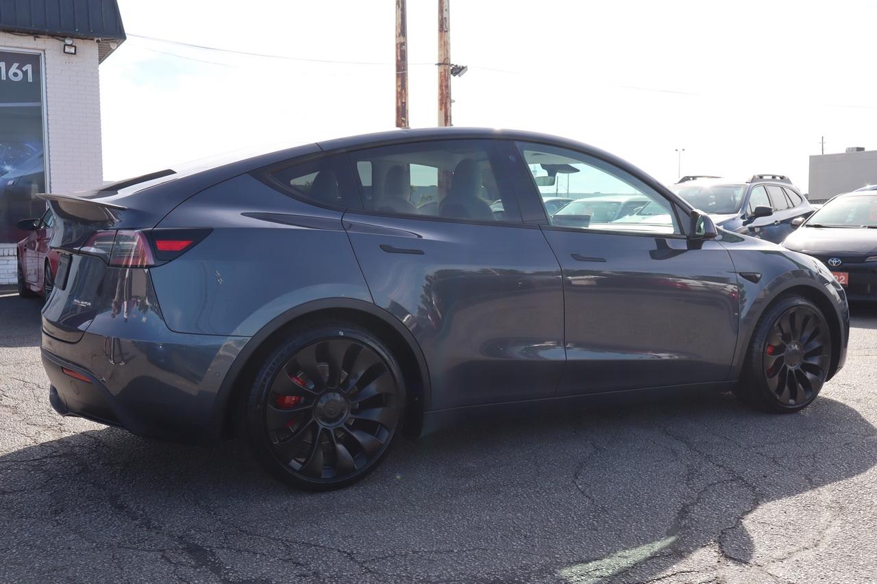 2022 Tesla Model Y Performance   Dual Motor   No Accident   White Int Photo