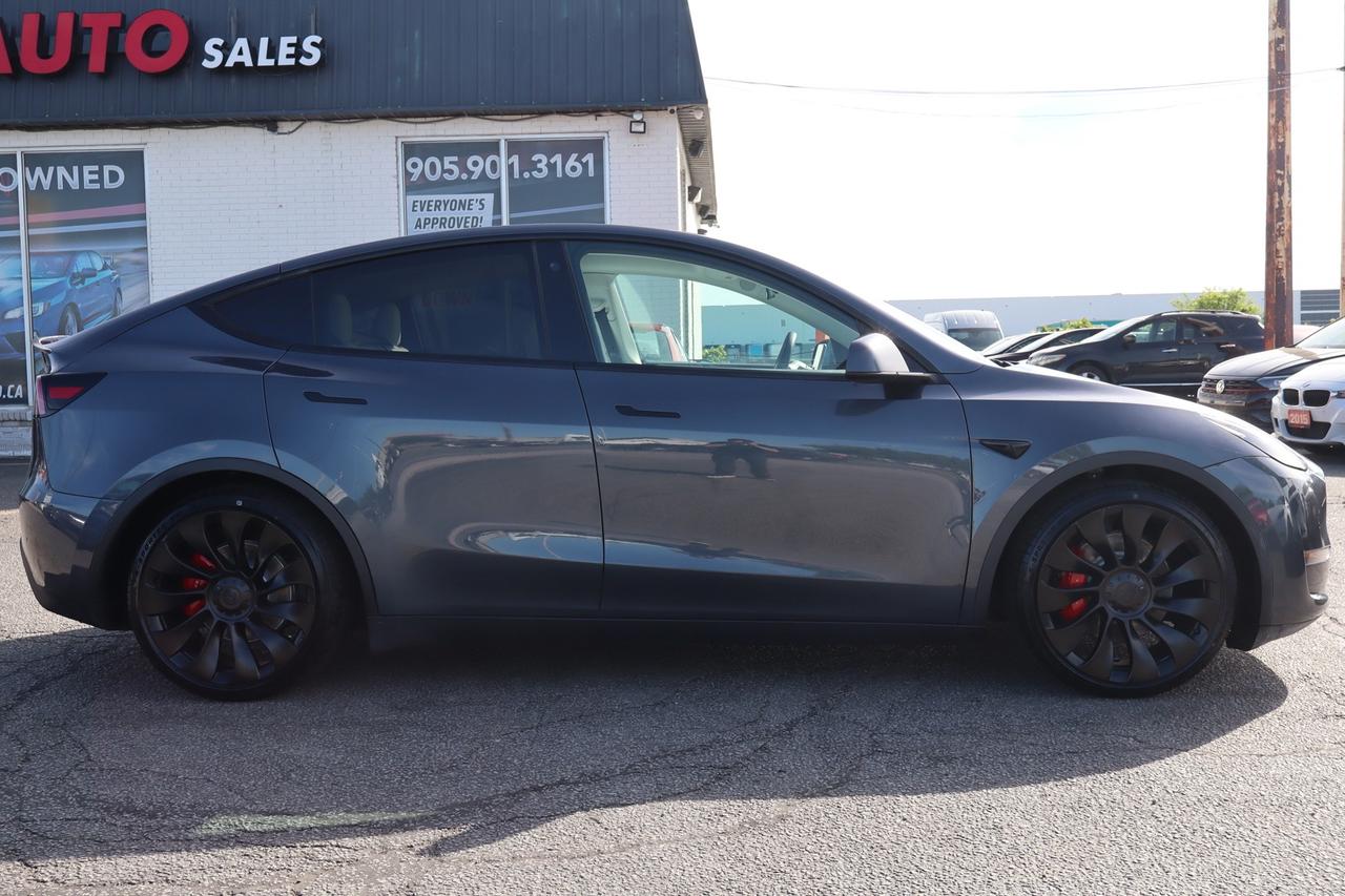2022 Tesla Model Y Performance   Dual Motor   No Accident   White Int Photo