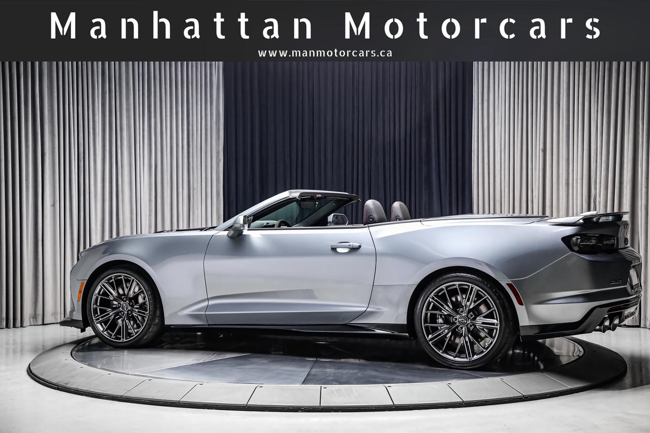 2023 Chevrolet Camaro ZL1 CONVERTIBLE MANUAL 650HP MAGNETICRDE ALMOSTNEW Photo