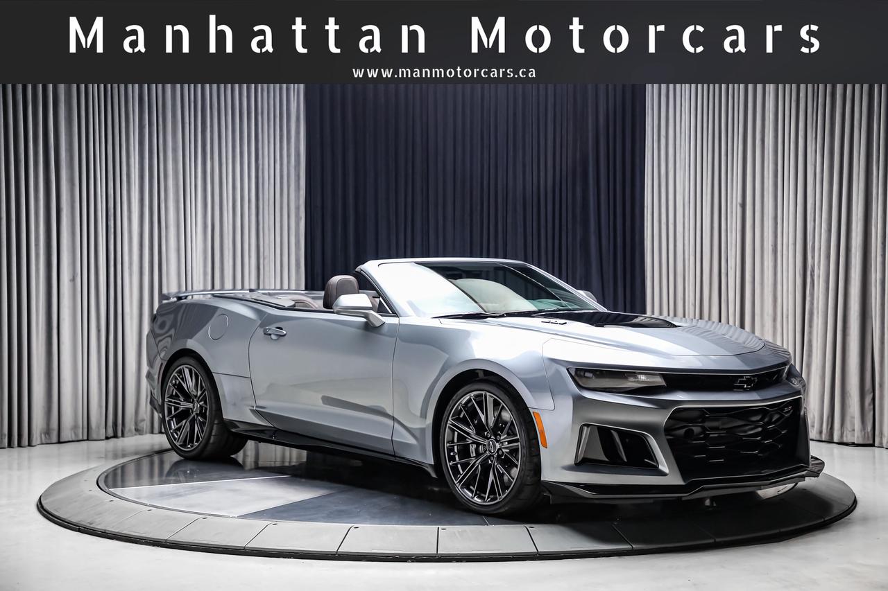2023 Chevrolet Camaro ZL1 CONVERTIBLE MANUAL 650HP MAGNETICRDE ALMOSTNEW Photo
